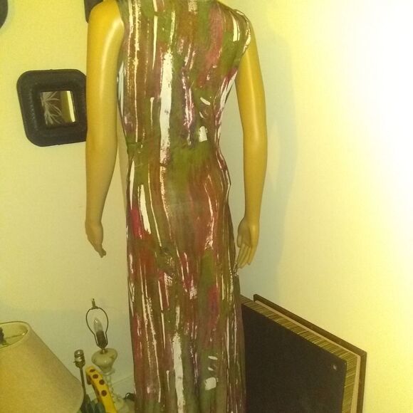 ⬇️⬇️⬇️ib diffusion Sleeveless Maxi Dress - Picture 5 of 8